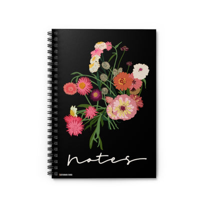 Flower Drama Notebook - sketchboard studio