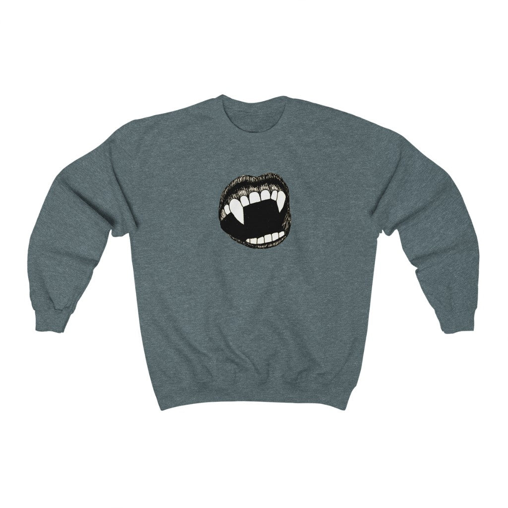 Vampire Bite Sweatshirt