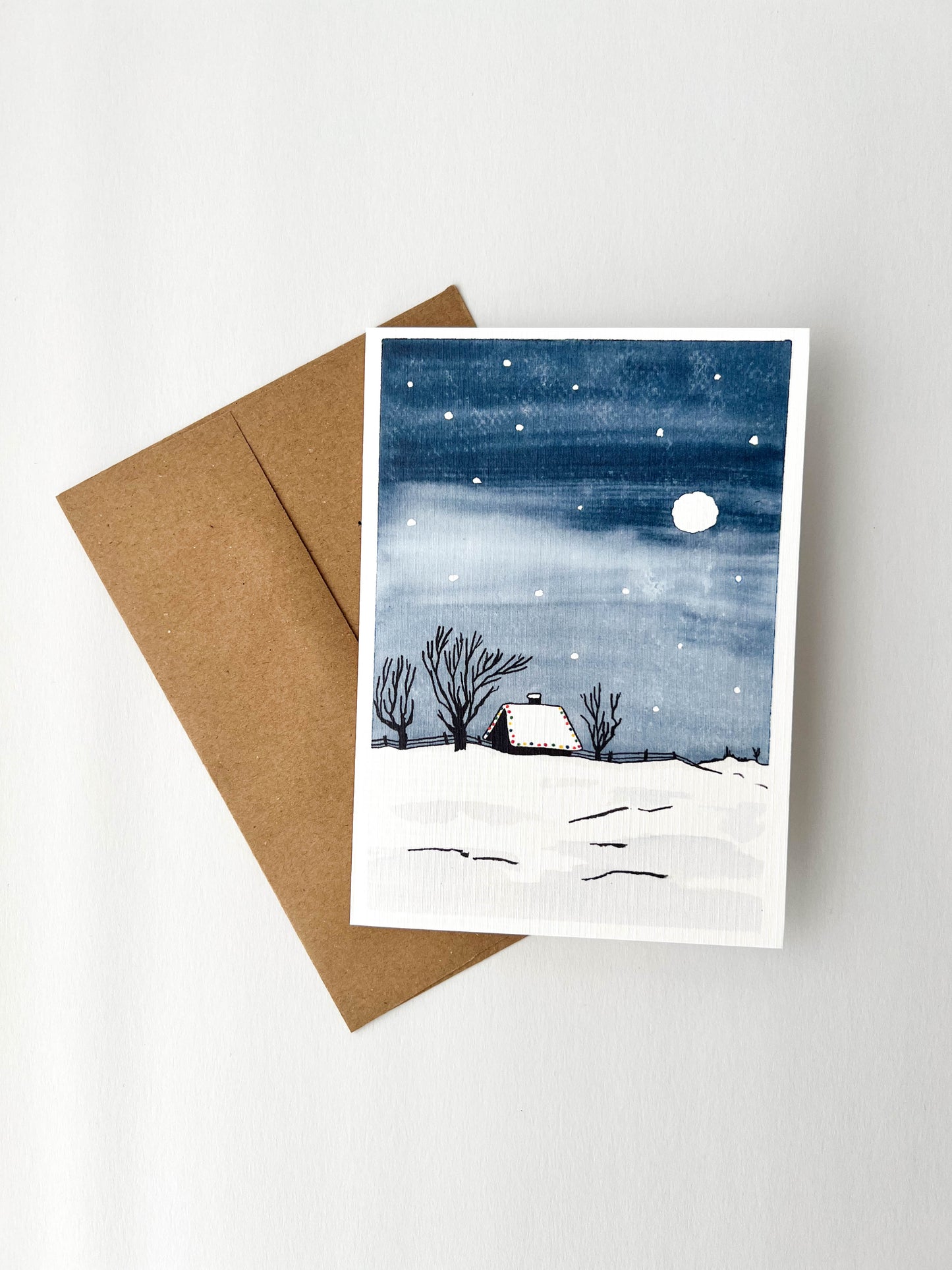 A Christmas Night Card