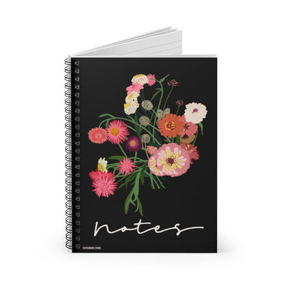 Flower Drama Notebook - sketchboard studio