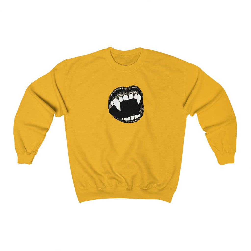 Vampire Bite Sweatshirt