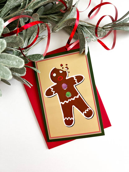 Gingy Christmas Card