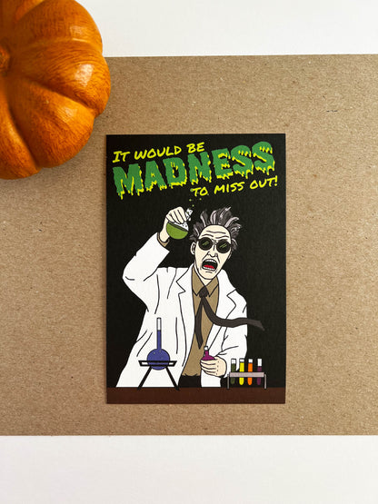 Mad Lab Party Invitations 10-Pack