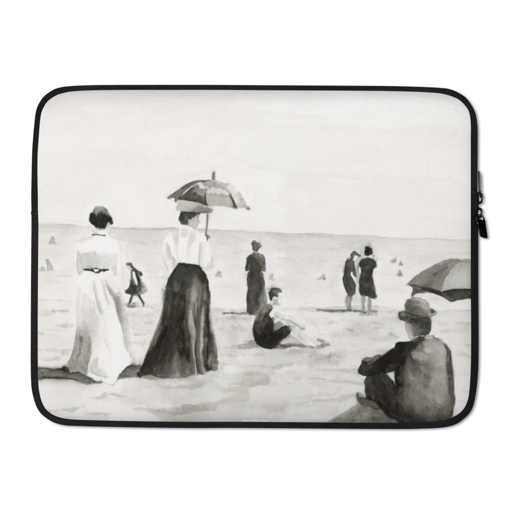 Sunday at the Sea Laptop Sleeve - sketchboard studio