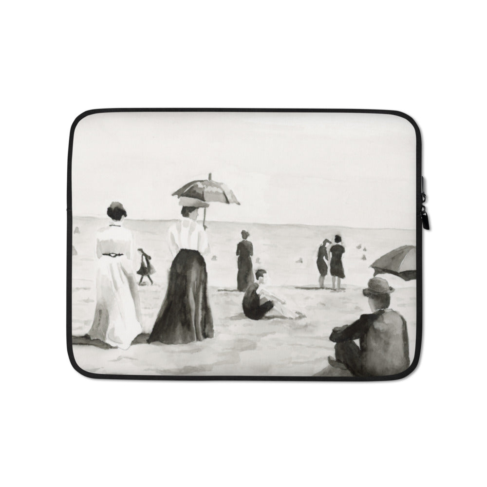 Sunday at the Sea Laptop Sleeve - sketchboard studio